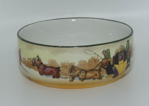 Royal Doulton Coaching Days cubed sugar bowl D2716 | Deep Snow