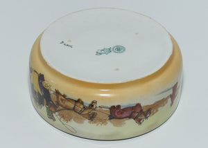 Royal Doulton Coaching Days cubed sugar bowl D2716 | Deep Snow