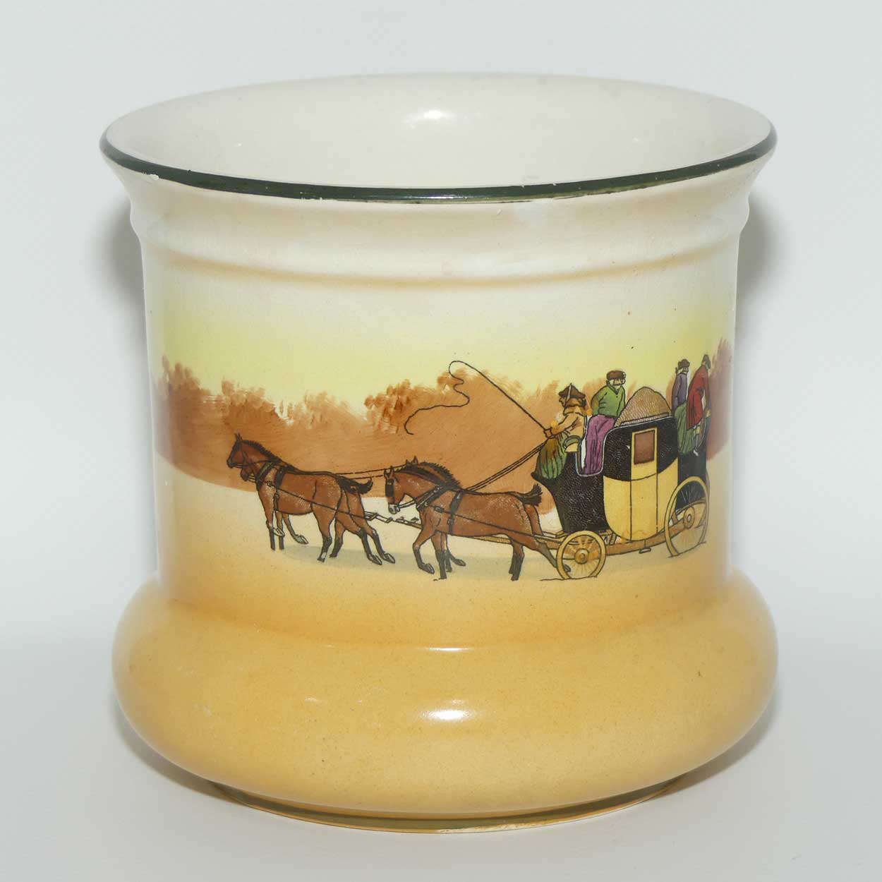 Royal Doulton Coaching Days small fern pot D2716