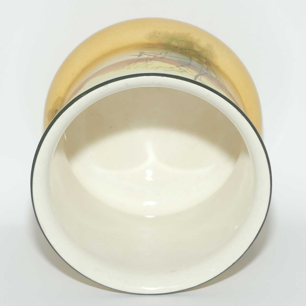 Royal Doulton Coaching Days small fern pot D2716