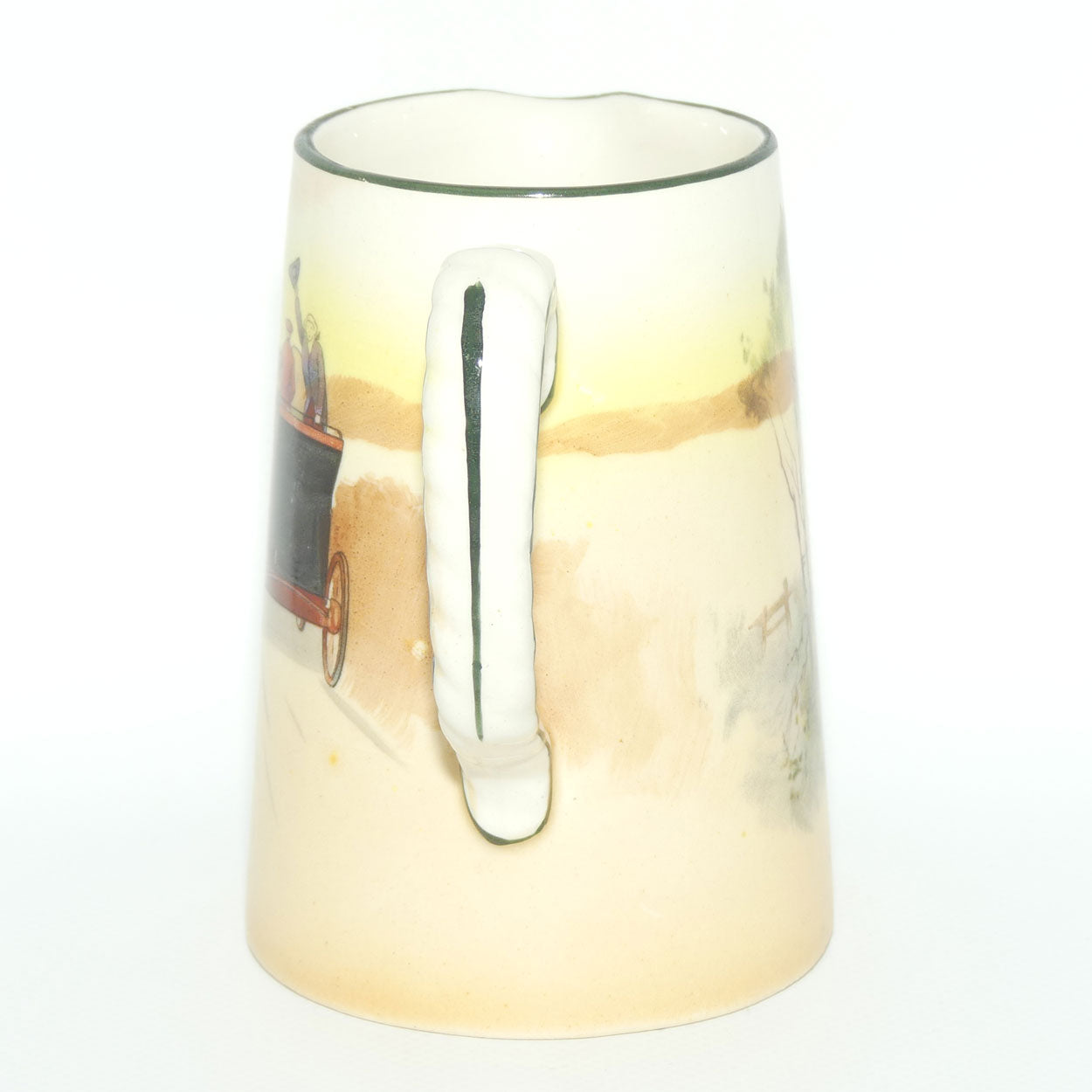 Royal Doulton Coaching Days rope handle milk jug D2716