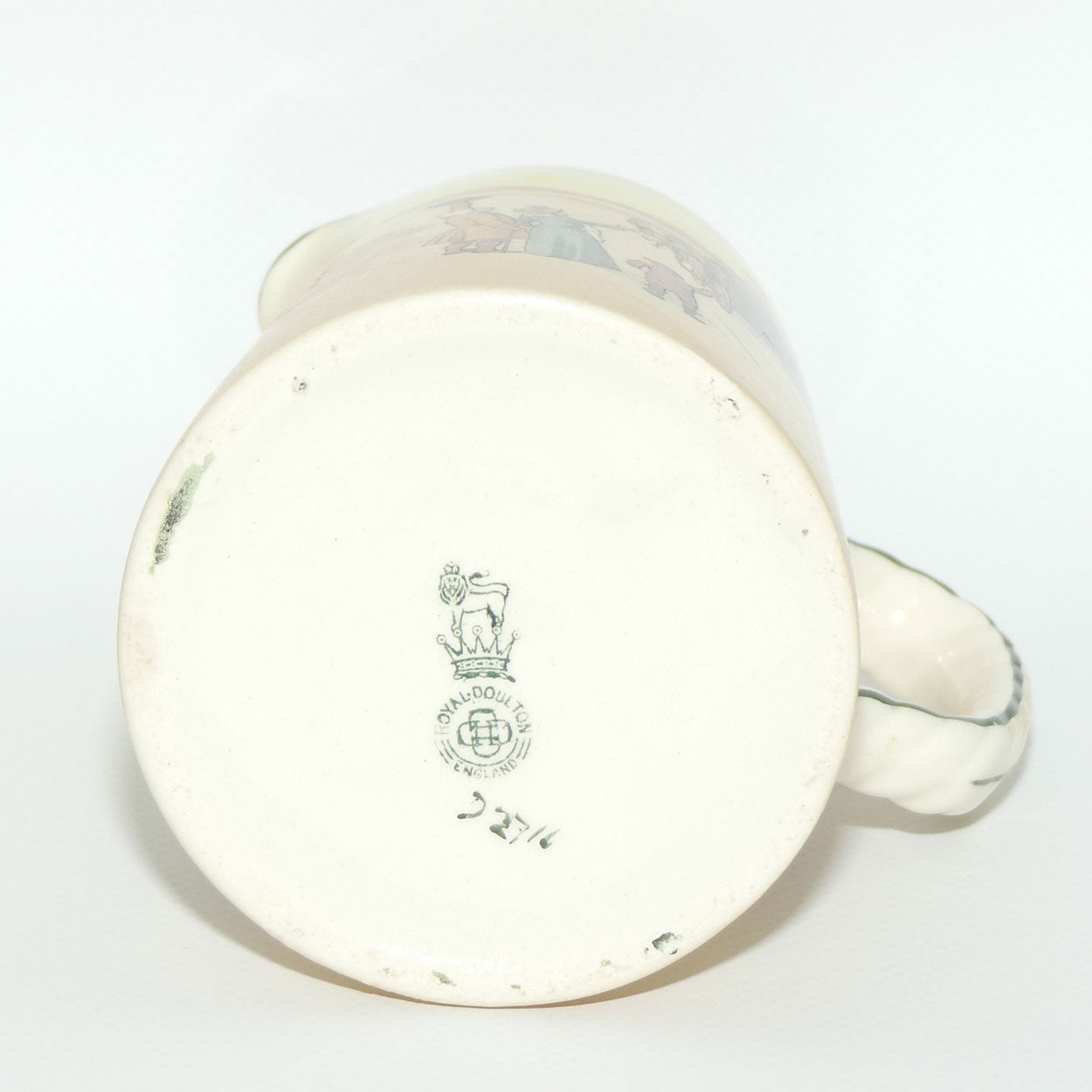 Royal Doulton Coaching Days rope handle milk jug D2716