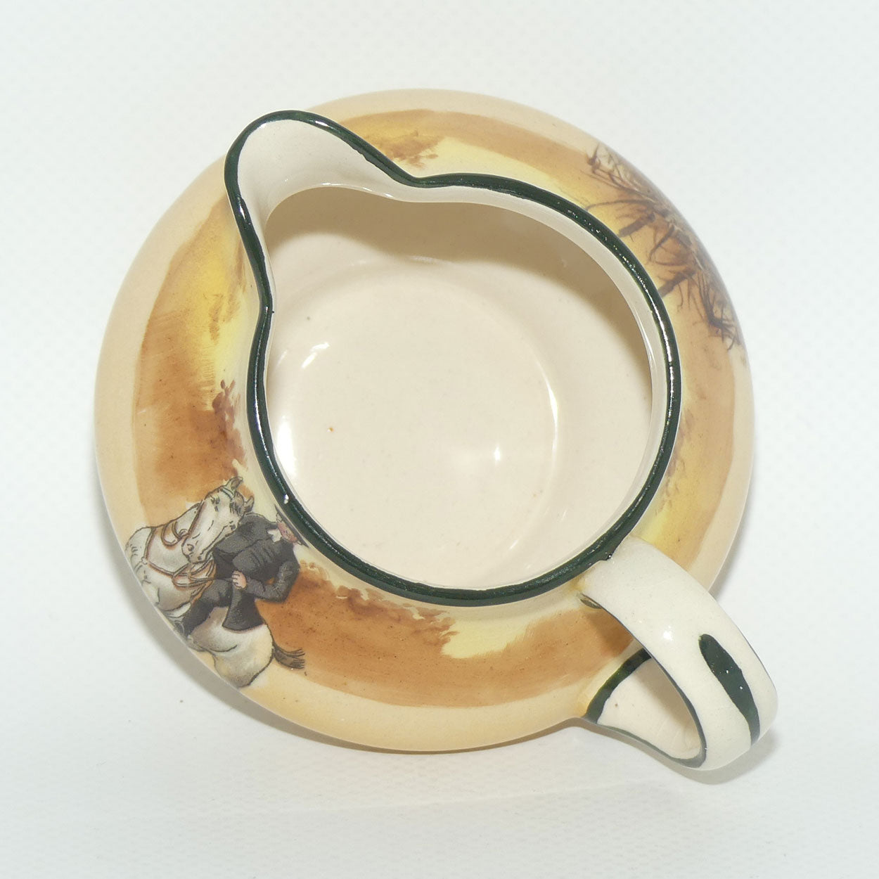 Royal Doulton Coaching Days Poyntz shape miniature jug D2716 | Rare Scene