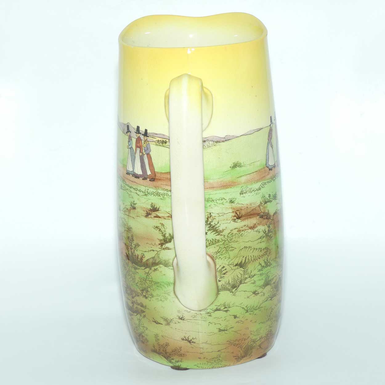 Royal Doulton Welsh pattern Mayfair shape jug and basin set D2717