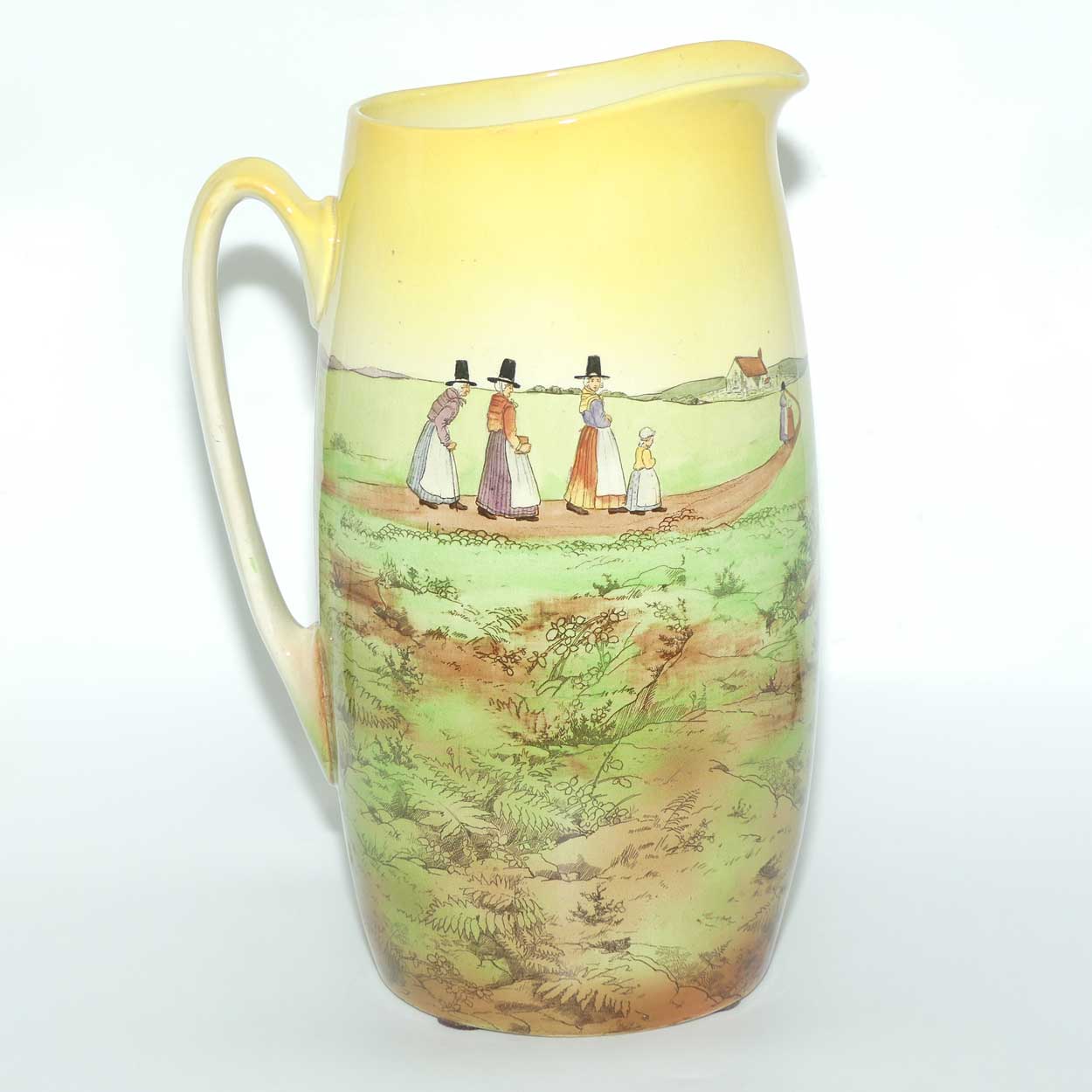 Royal Doulton Welsh pattern Mayfair shape jug and basin set D2717