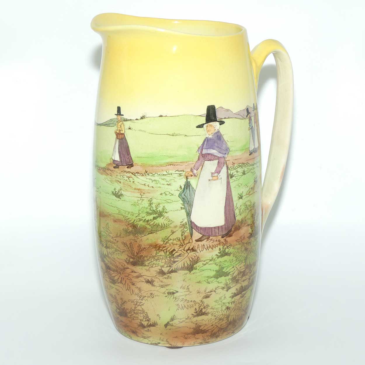 Royal Doulton Welsh pattern Mayfair shape jug and basin set D2717