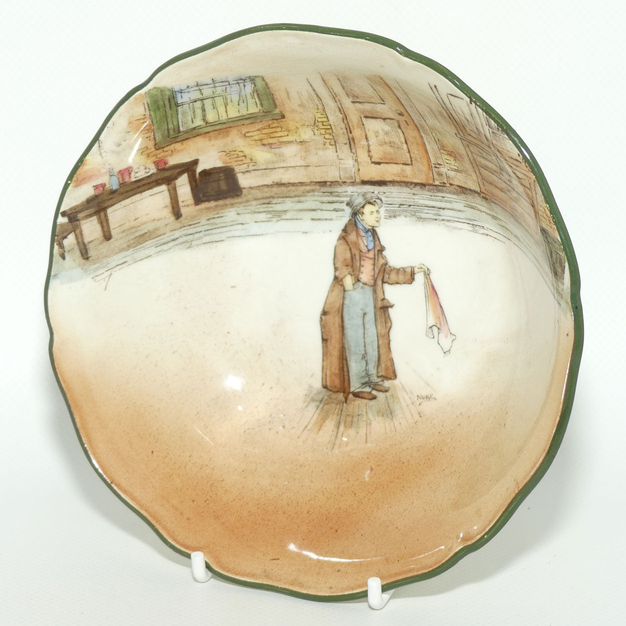 Royal Doulton Dickens Artful Dodger pudding bowl D2973