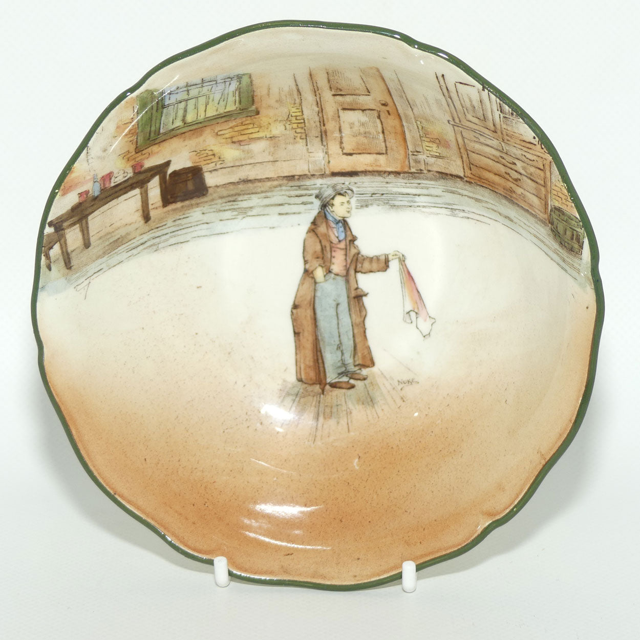 Royal Doulton Dickens Artful Dodger pudding bowl D2973