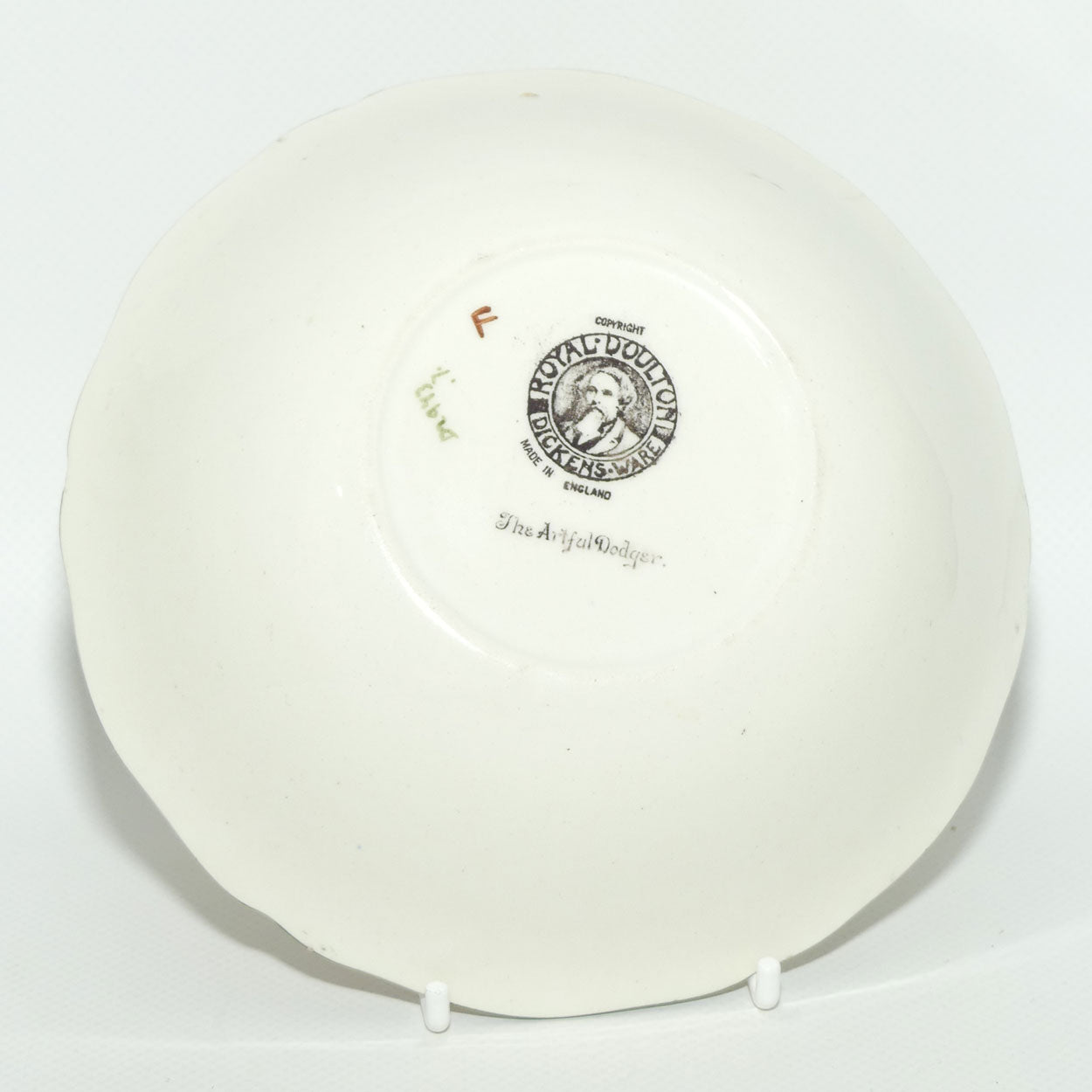 Royal Doulton Dickens Artful Dodger pudding bowl D2973