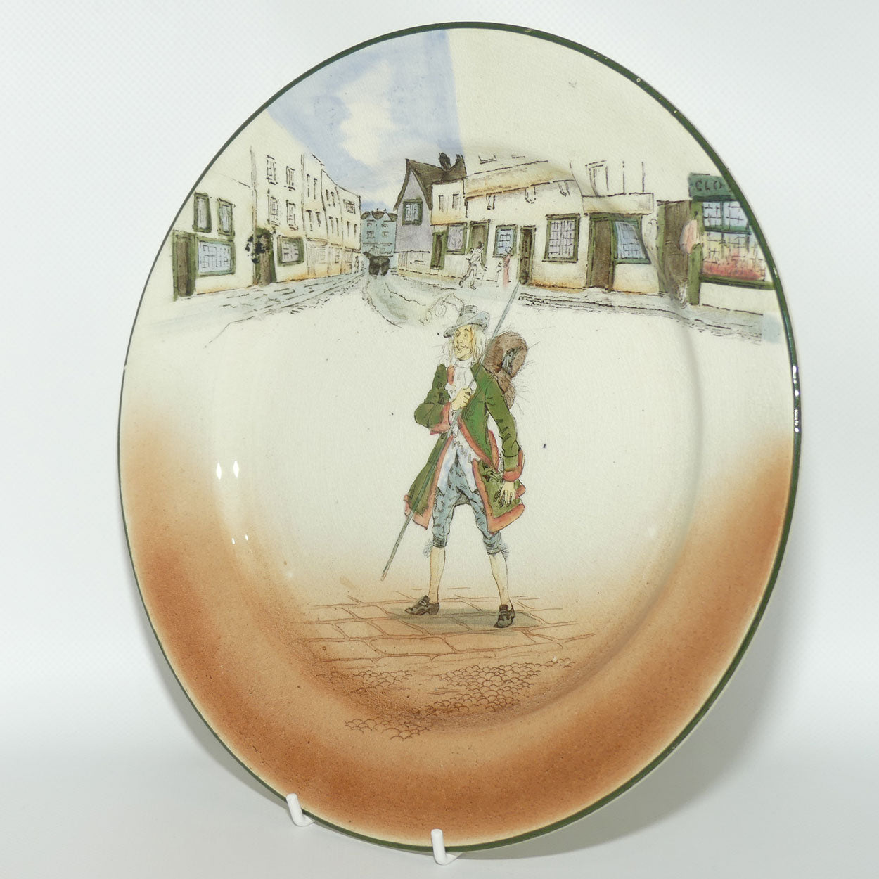 Royal Doulton Dickens Barnaby Rudge plate D2973