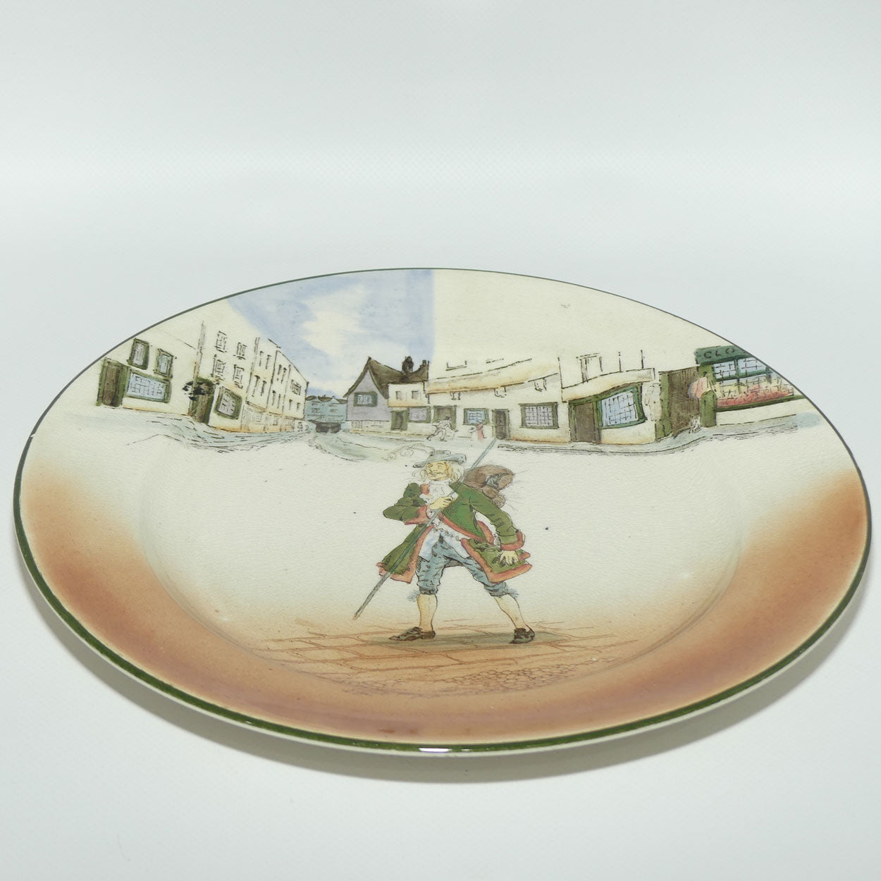 Royal Doulton Dickens Barnaby Rudge plate D2973