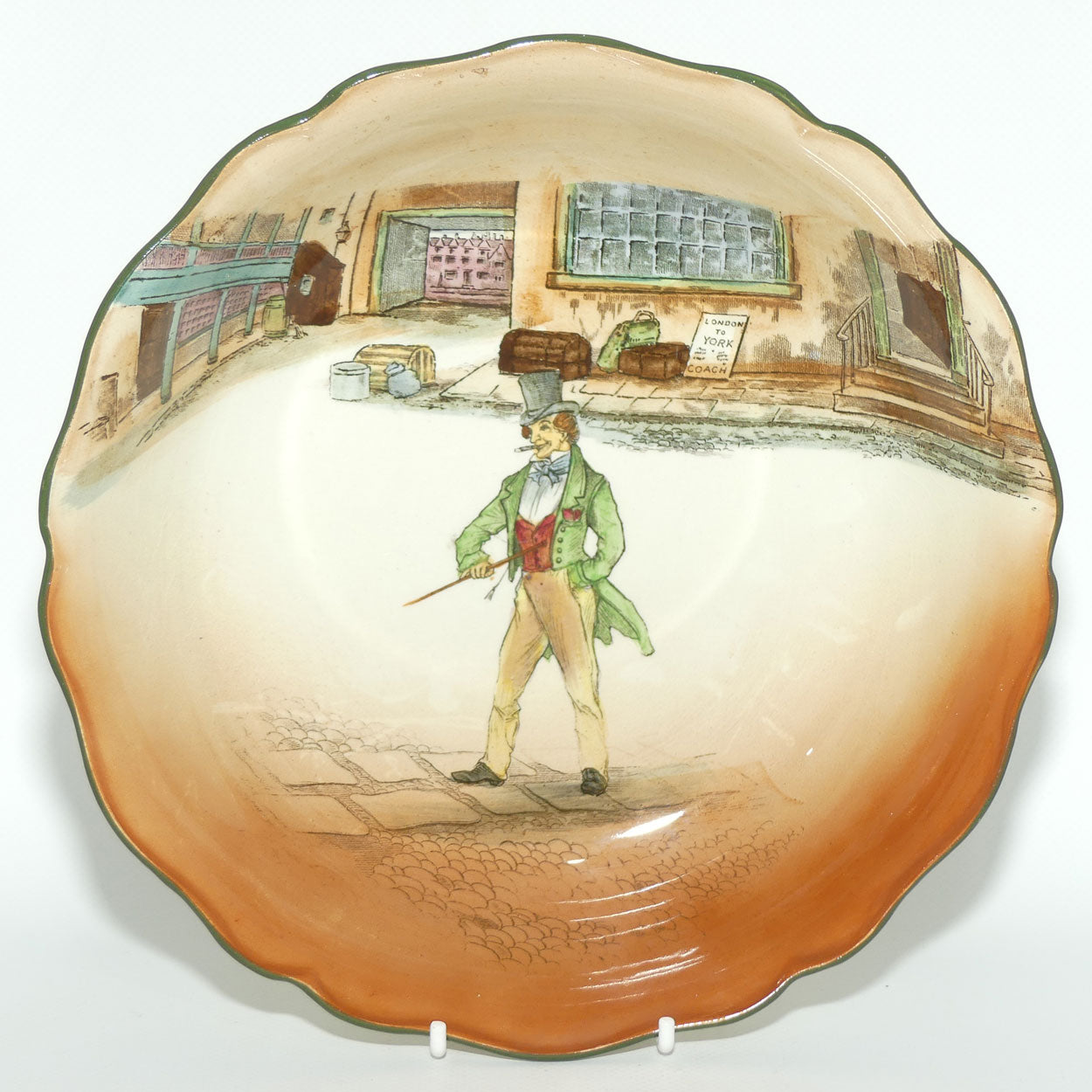 Royal Doulton Dickens Dick Swiveller large bowl D2793 | 23.5cm