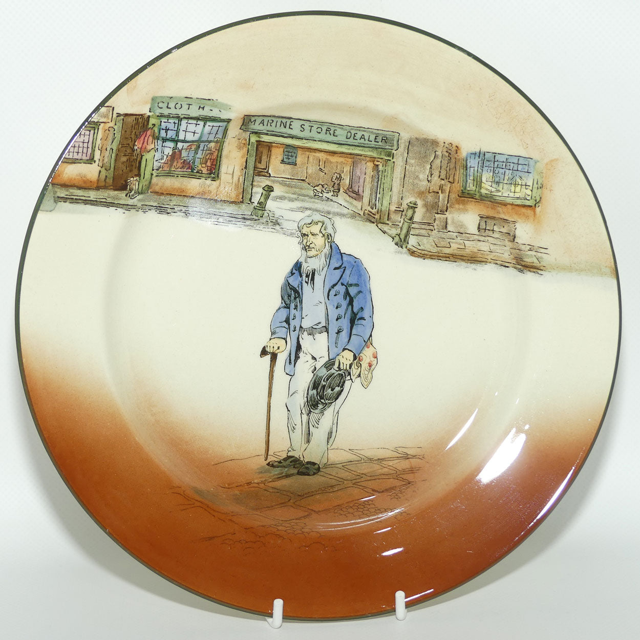 Royal Doulton Dickens Old Peggoty plate | 24cm | D2973