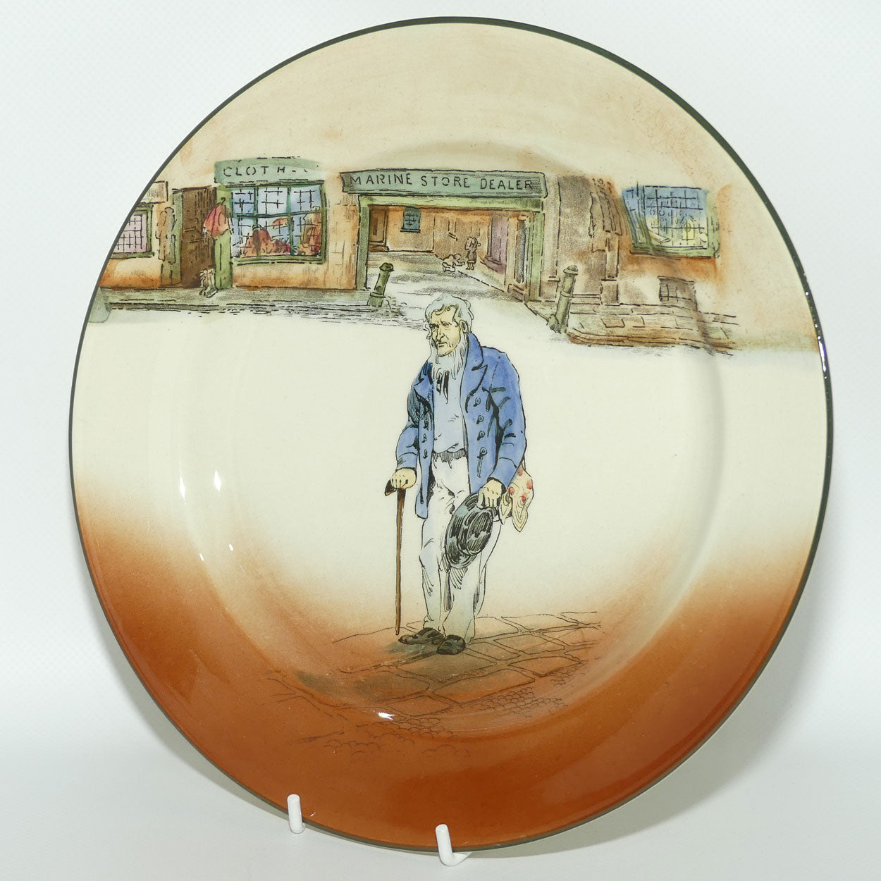 Royal Doulton Dickens Old Peggoty plate | 24cm | D2973