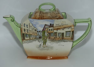 Royal Doulton Dickens Poor Jo Friar shape teapot D2973