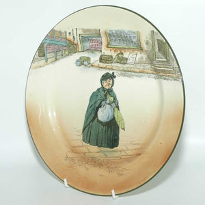 Royal Doulton Dickens Sairey Gamp rack plate D2973 | early example