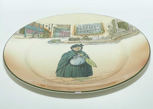 Royal Doulton Dickens Sairey Gamp rack plate D2973 | early example