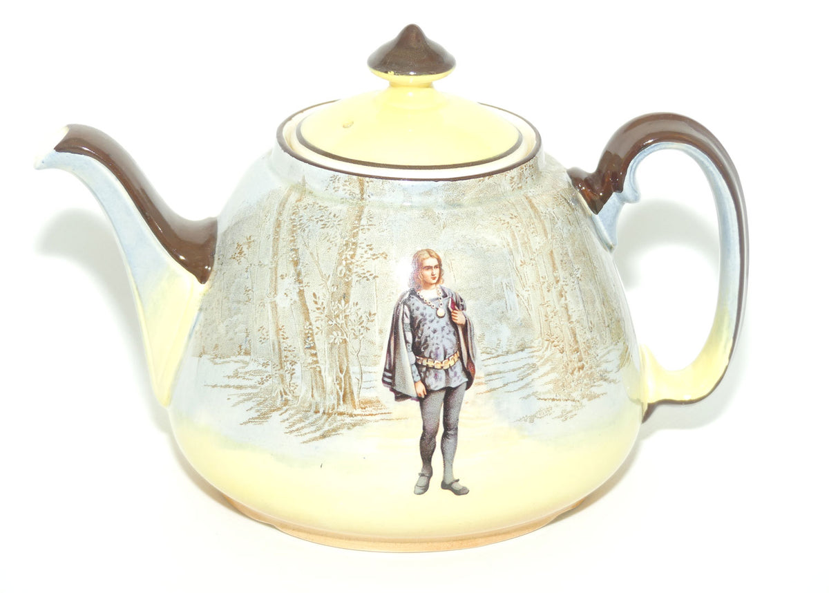 Royal Doulton Shakespearean Hamlet tea pot D3596