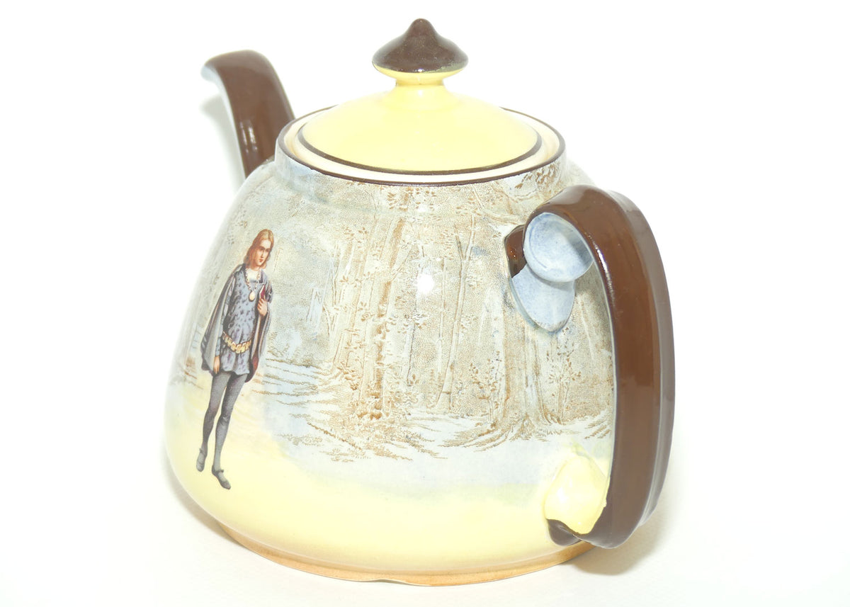 Royal Doulton Shakespearean Hamlet tea pot D3596