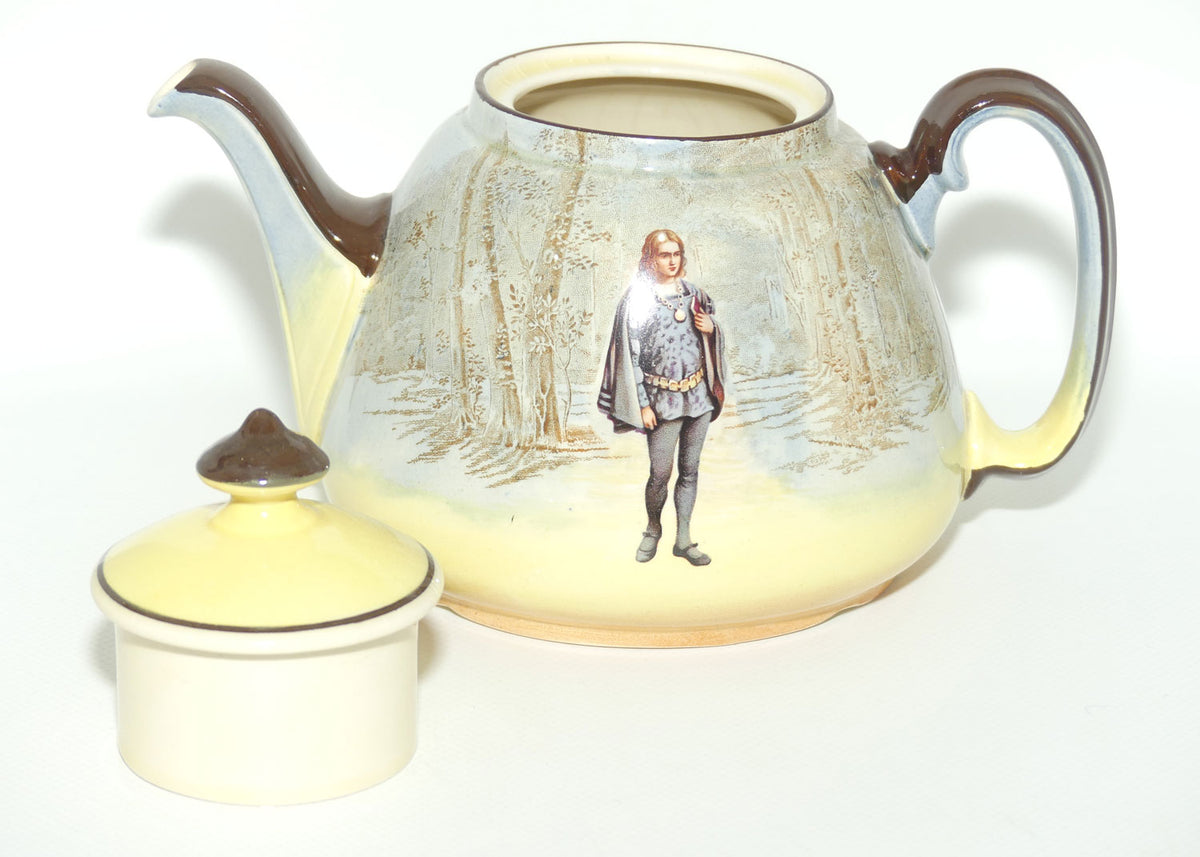 Royal Doulton Shakespearean Hamlet tea pot D3596