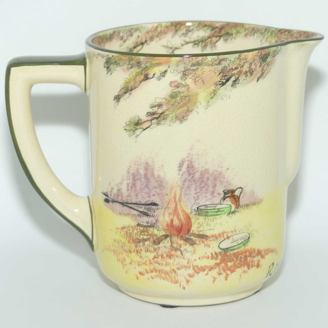 Royal Doulton Under the Greenwood Tree | Robin Hood jug D3751 | Robin Hood The Friend of the Poor
