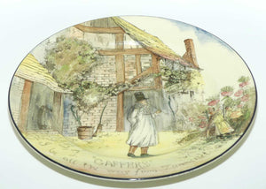 Royal Doulton Gaffers plate | Early colour | 26.5cm | D4210