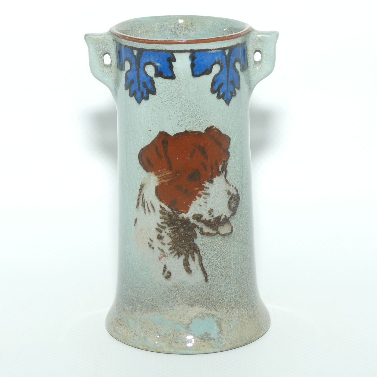 Royal Doulton Cecil Aldins Dogs vase D4525 | Titanian Glaze