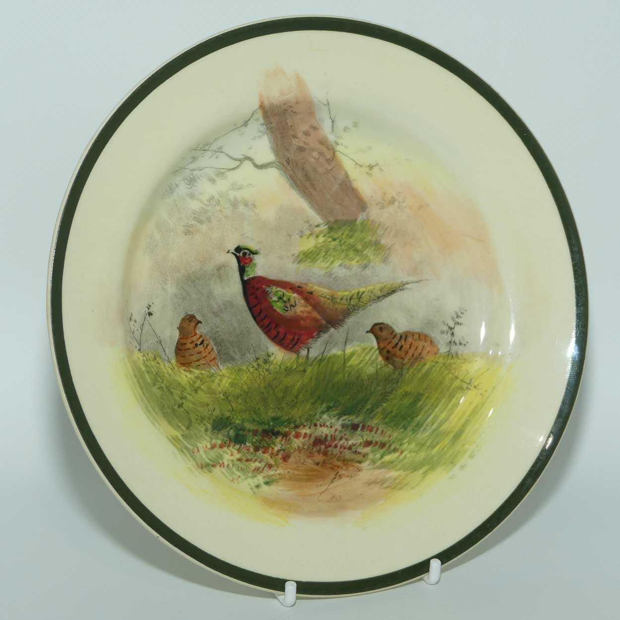 Royal Doulton Game Birds A series Pheasant D4586 plate | 19cms diam