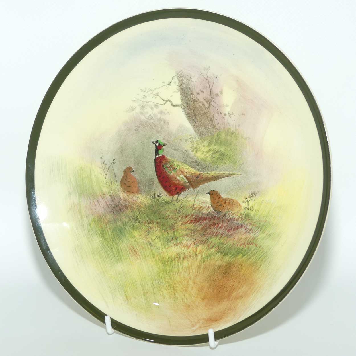 Royal Doulton Game Birds A series Pheasant D4586 plate | 23cms diam
