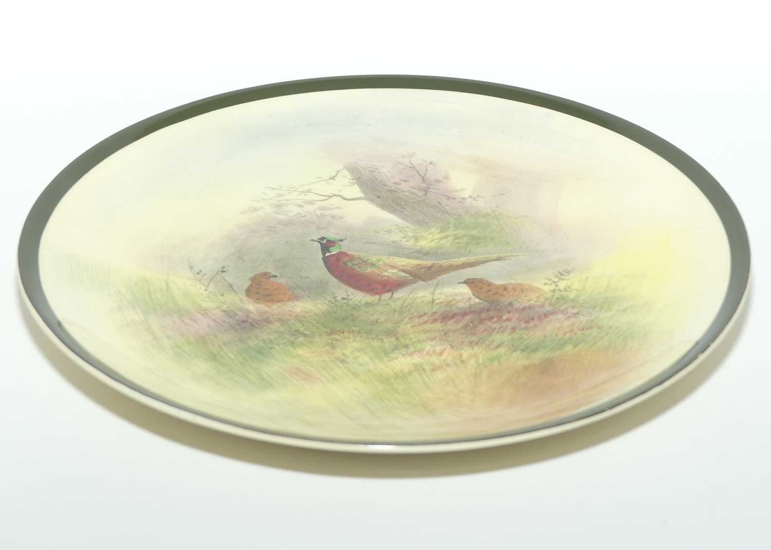 Royal Doulton Game Birds A series Pheasant D4586 plate | 23cms diam