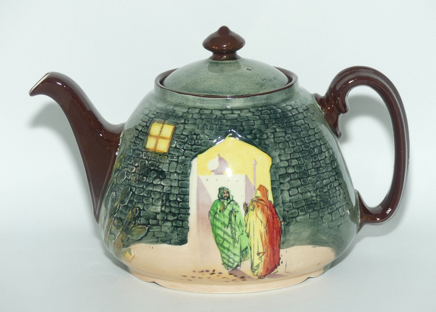 Royal Doulton Moorish Gateway tea pot D4601 | Joan shape