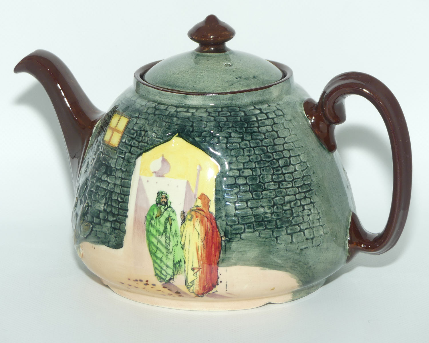Royal Doulton Moorish Gateway tea pot D4601 | Joan shape
