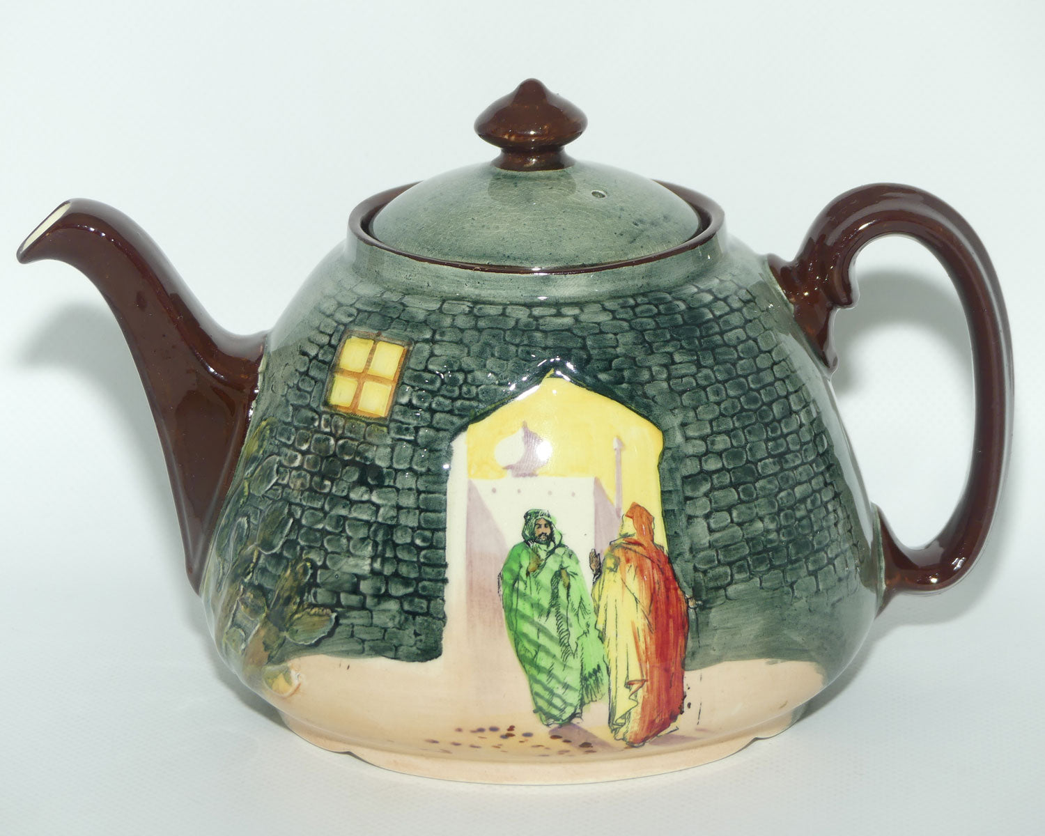 Royal Doulton Moorish Gateway tea pot D4601 | Joan shape