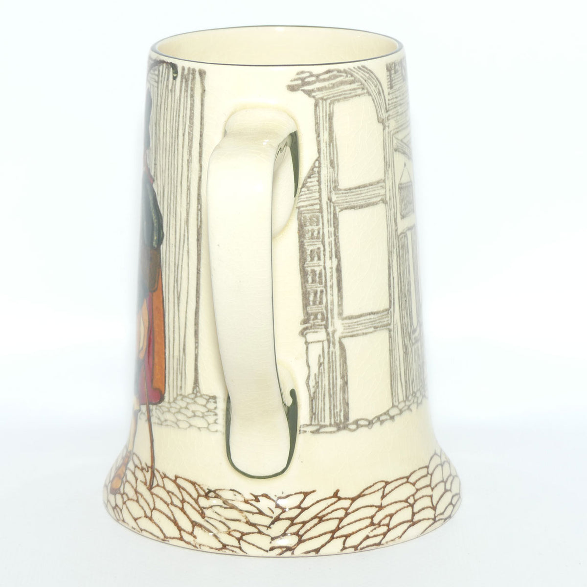 Royal Doulton Shakespearean Knights tankard D4750 | Sir Andrew Aguecheek