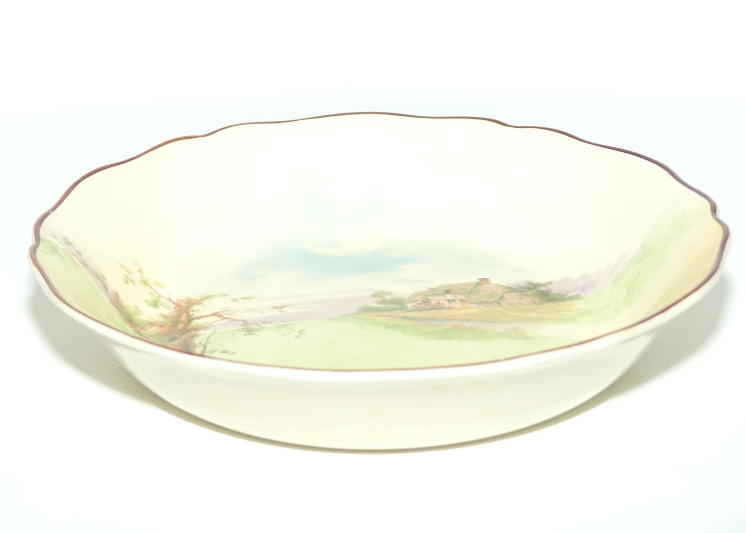 Royal Doulton English Cottages A round bowl | 19.5cm diameter | D4987