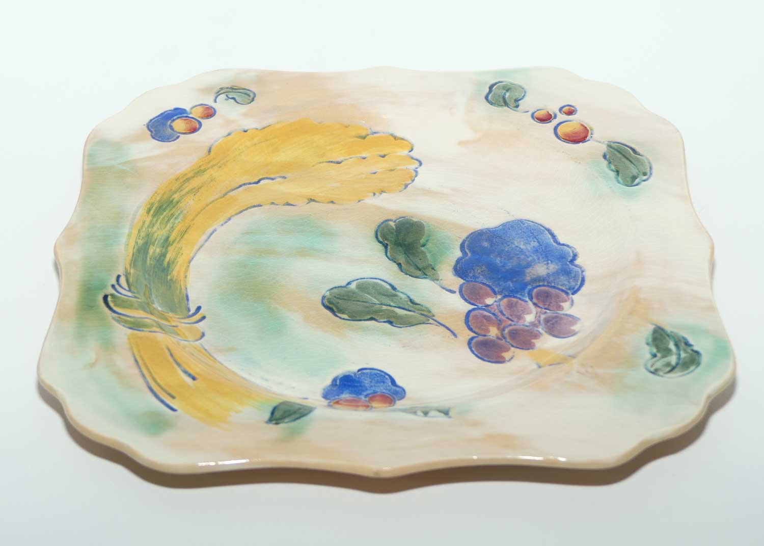 Royal Doulton Art Deco Brangwyn Ware plate | Square | D5034