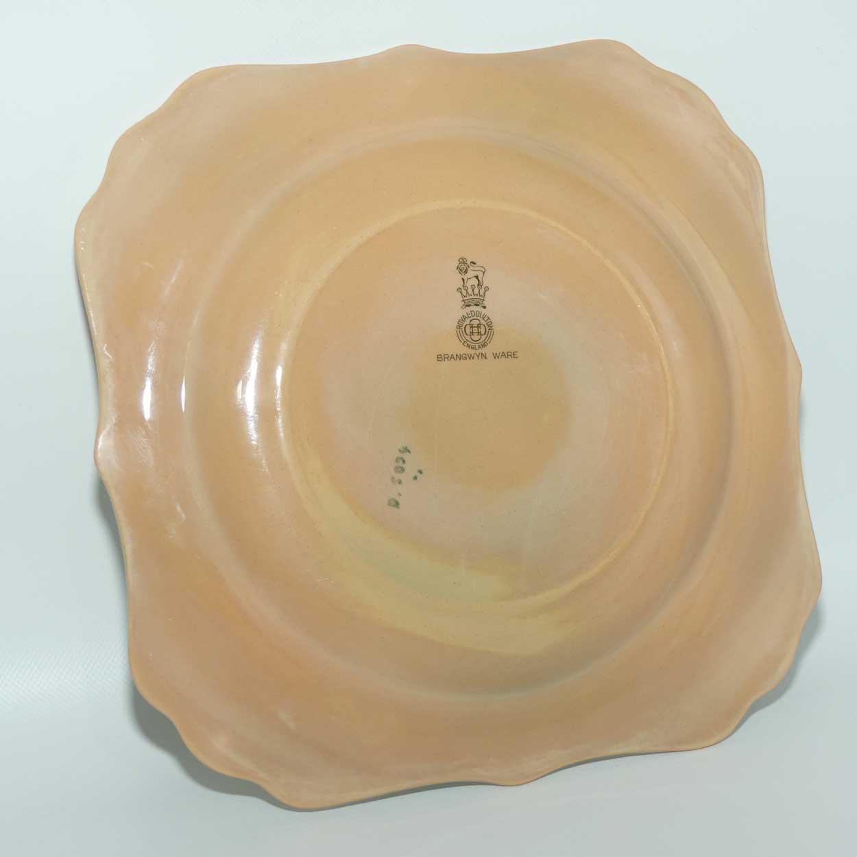 Royal Doulton Art Deco Brangwyn Ware plate | Square | D5034