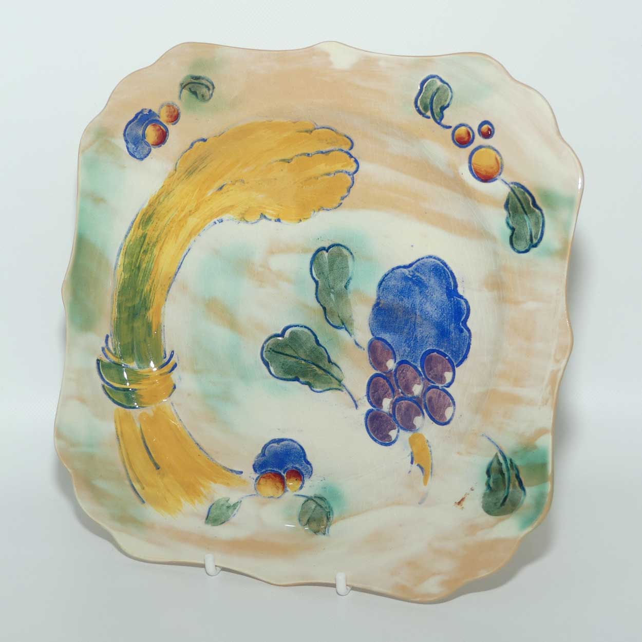 Royal Doulton Art Deco Brangwyn Ware plate | Square | D5034