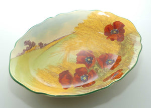 Royal Doulton Poppies in Cornfield large oval bowl D5097