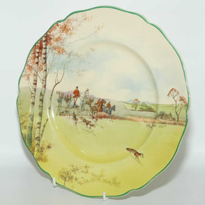 Royal Doulton Fox Hunting plate D5104 | 26.5cm