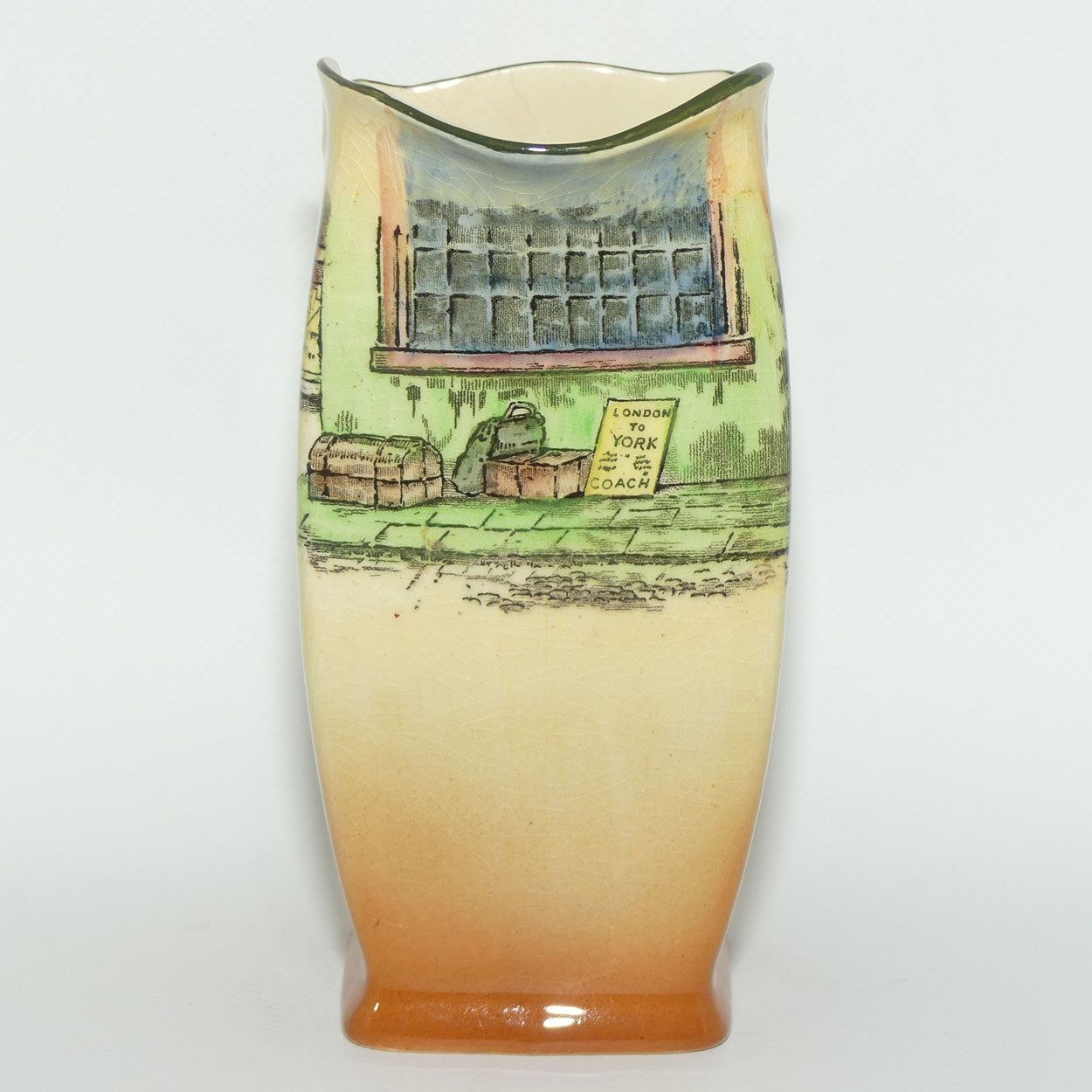 Royal Doulton Dickens Mr Squeers Friar shape jug D5175