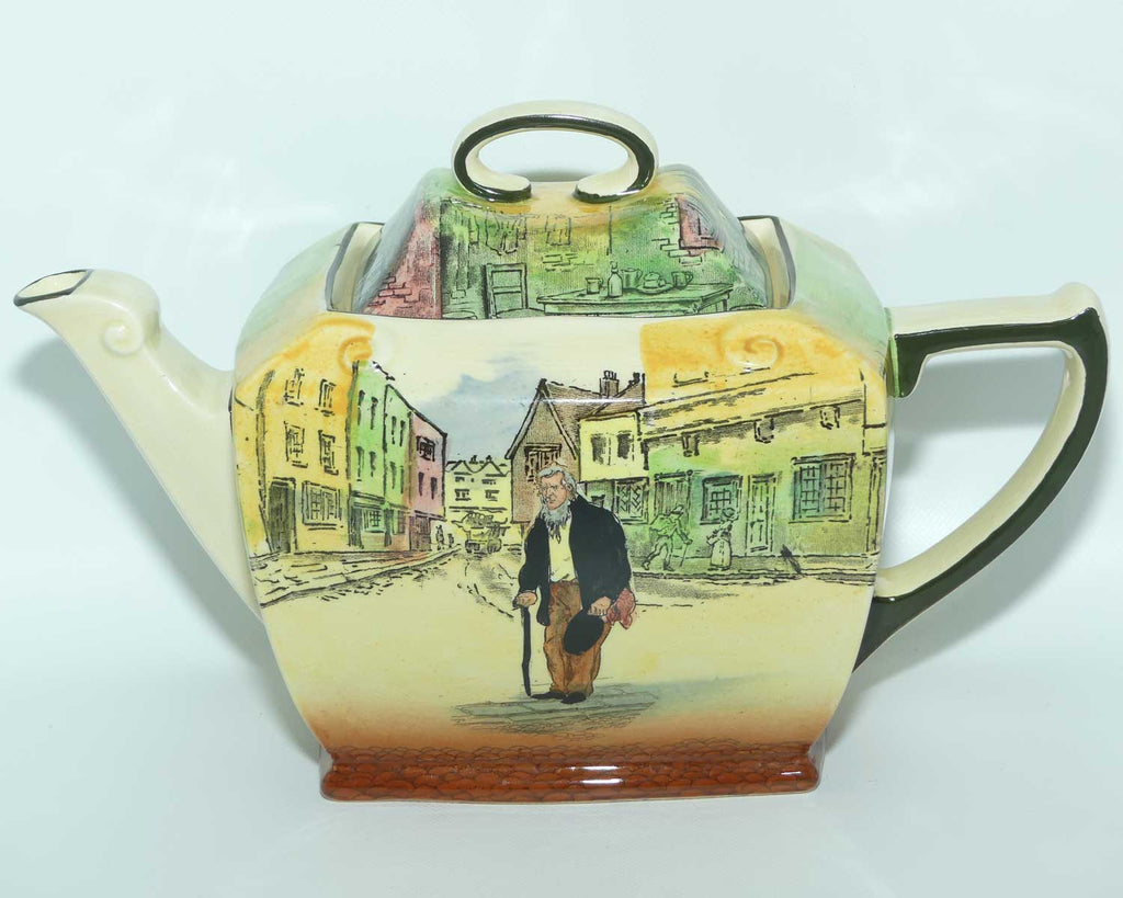 Royal Doulton Dickens series teapot | Old Peggoty | Friar shape D5175