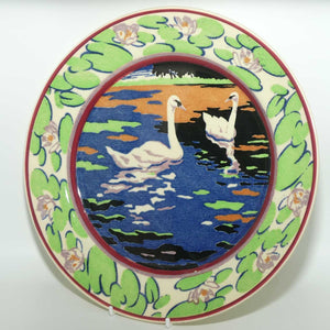 Royal Doulton Art Deco Swans C plate | D5206