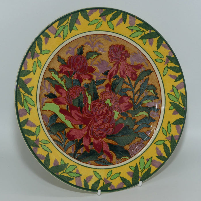Royal Doulton Australian Flowers Waratah E plate D5296 #1