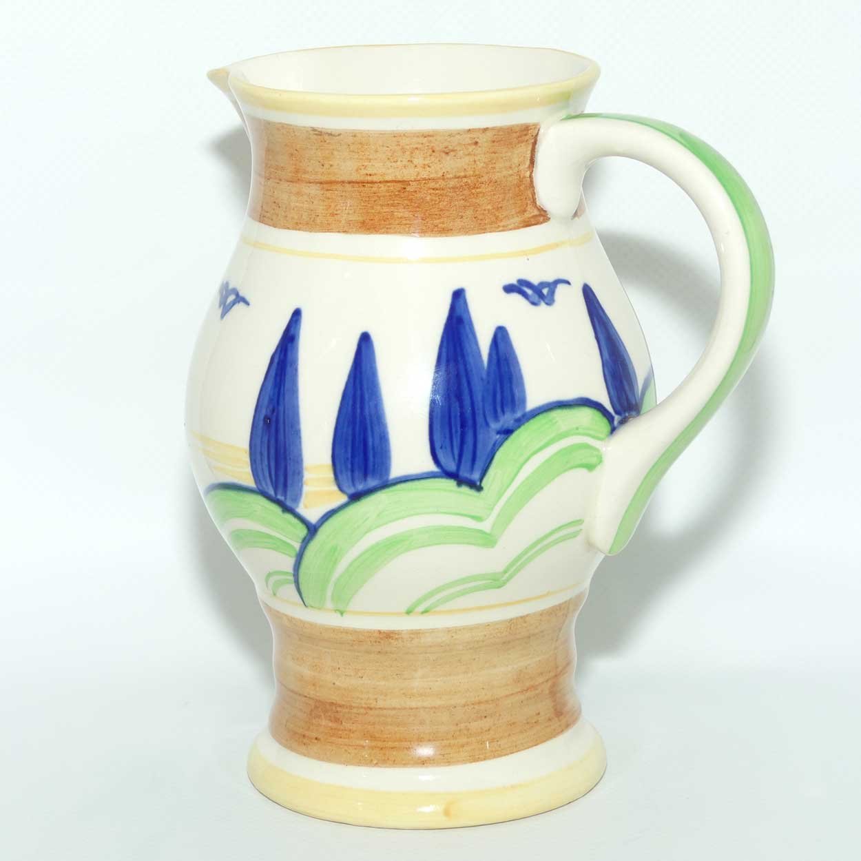 Royal Doulton Art Deco Woodland pattern jug D5352