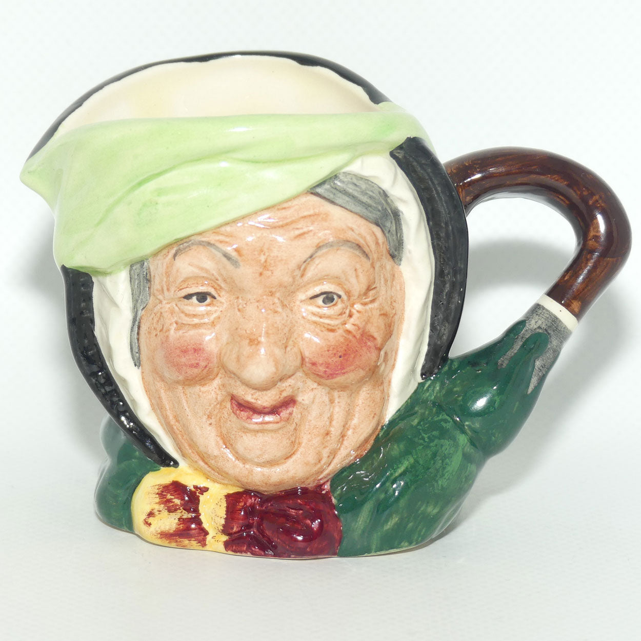 D5528 stamped D5451 Royal Doulton small character jug Sairey Gamp | misstamped