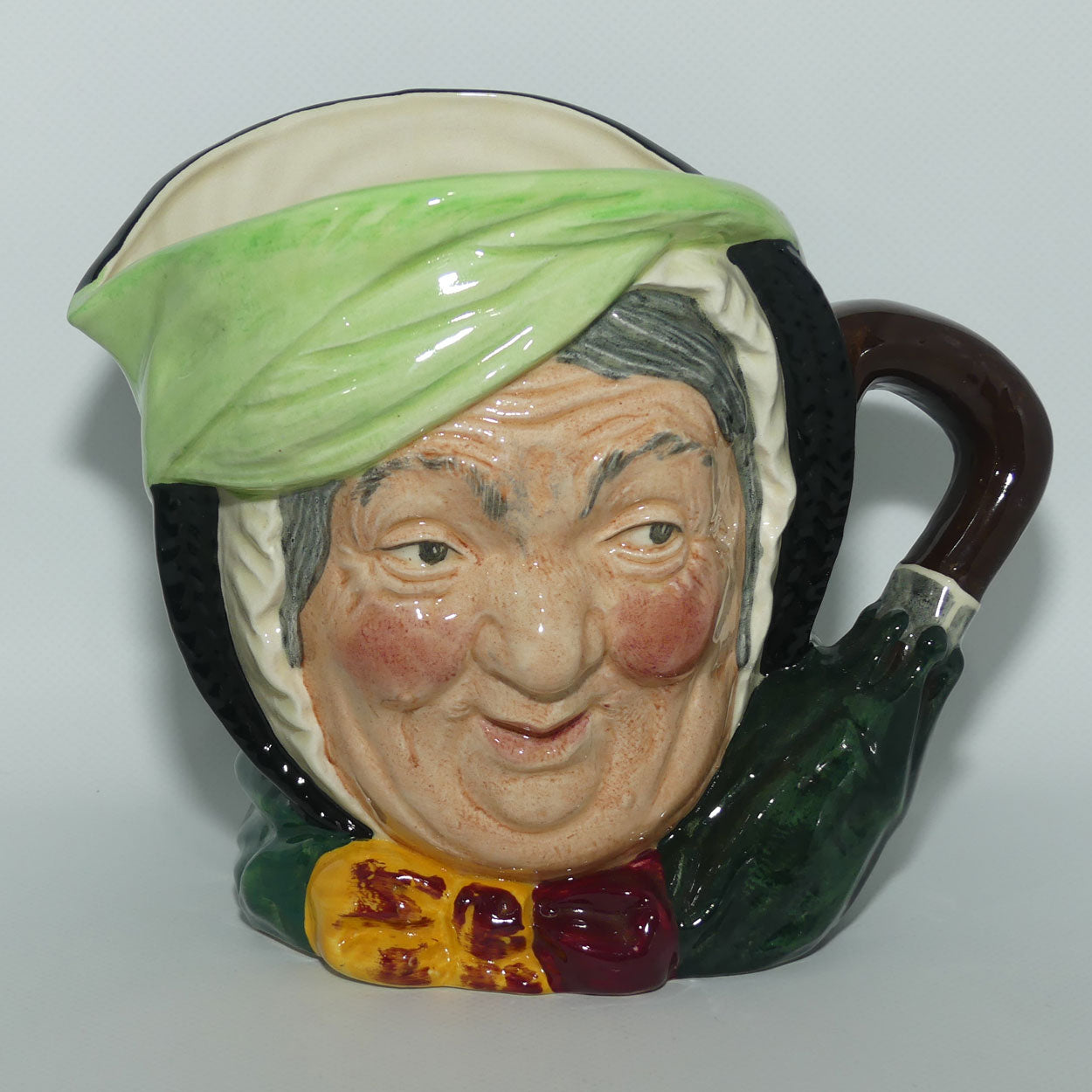 D5451 stamped D5528 Royal Doulton large character jug Sairey Gamp | misstamped