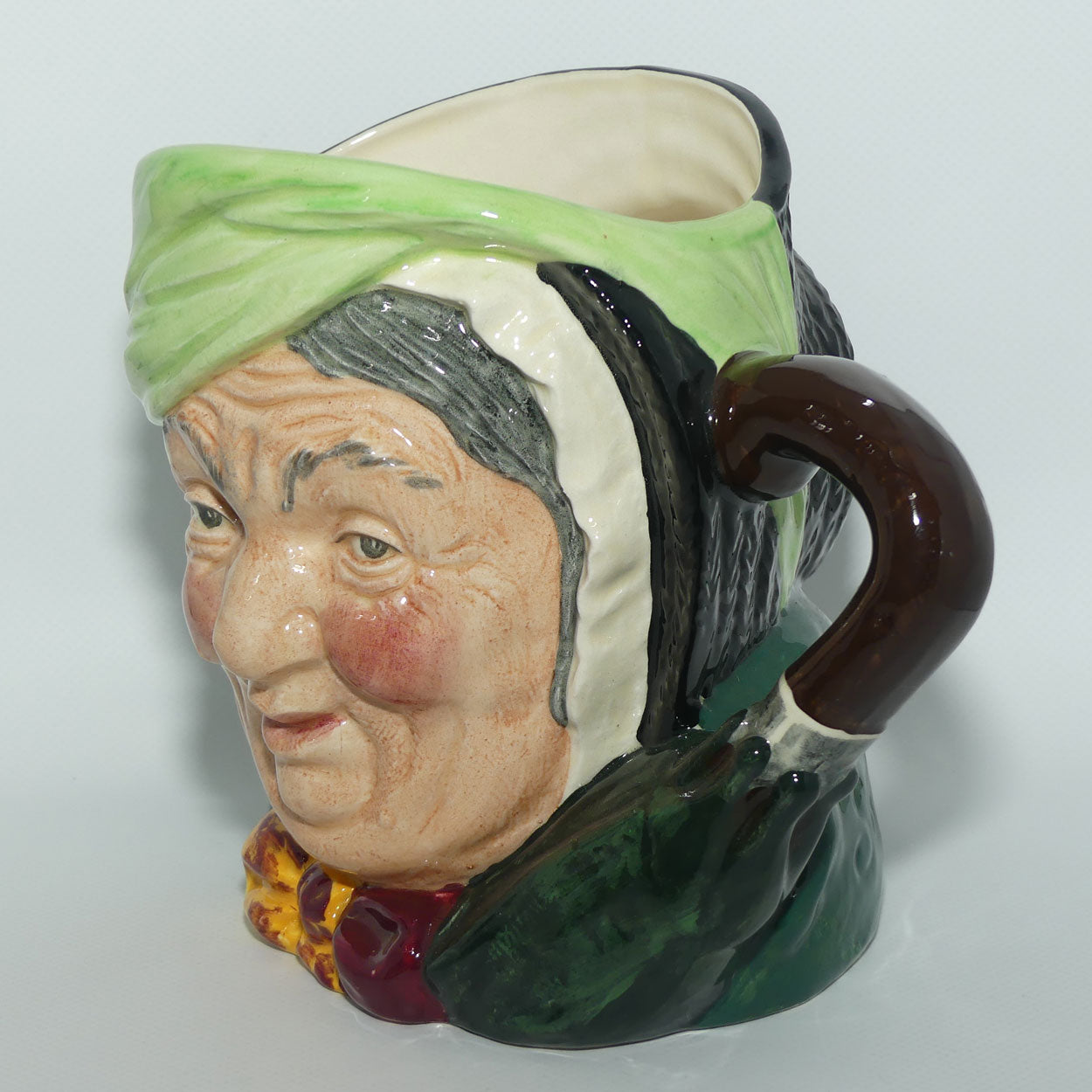 D5451 stamped D5528 Royal Doulton large character jug Sairey Gamp | misstamped