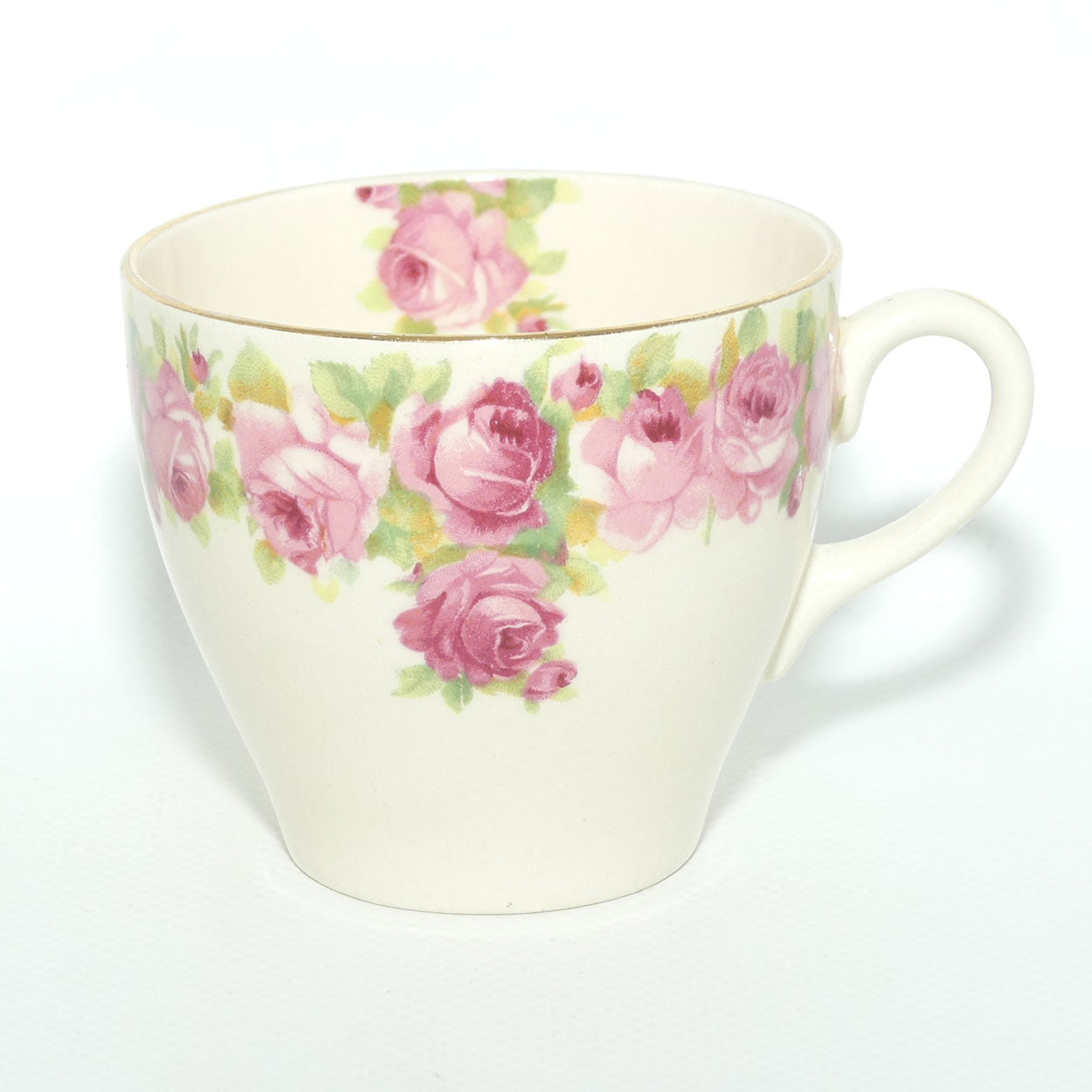 Royal Doulton Raby Rose trio D5533 | Square Plate | #2