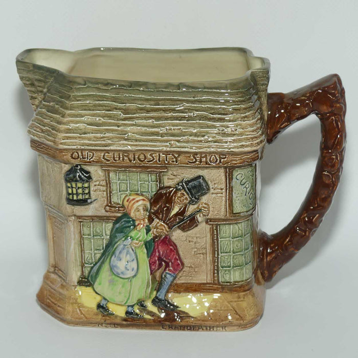 Royal Doulton Dickens G Low Relief Old Curiosity Shop jug | Nell, her grandfather and the Marchioness D5584 | #1